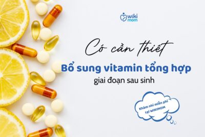 Sau Sinh, Mẹ Có Cần Bổ Sung Vitamin Tổng Hợp Không?