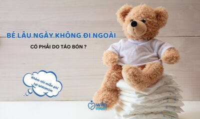 Bé Lâu Ngày Không Đi Ngoài: Táo Bón Hay Giãn Ruột Sinh Lý?
