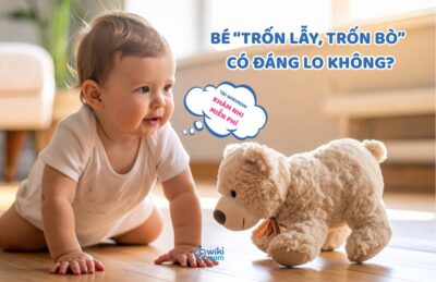 BÉ “TRỐN LẪY, TRỐN BÒ”: Khi Nào Mẹ Nên Lo Lắng? Phân Tích Nguyên Nhân và Giải Pháp Tối Ưu