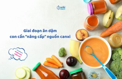 🍚 Giai Đoạn Ăn Dặm: Con Cần “Nâng Cấp” Nguồn Canxi – Nền Tảng Cho Răng, Xương và Phát Triển Vận Động!